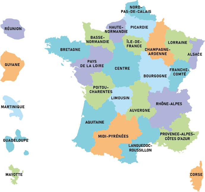 Carte de France SOS chauves-souris