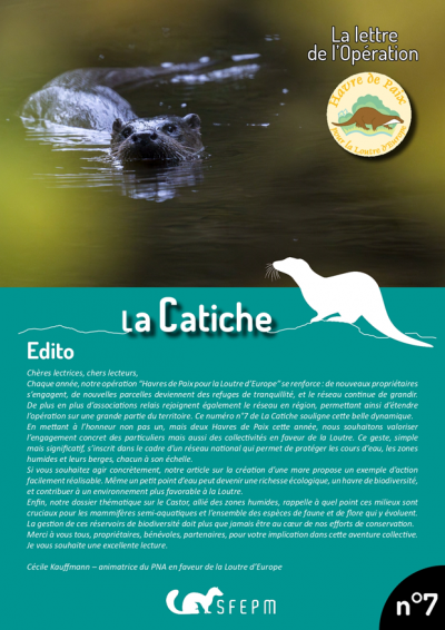 Lettre Havre de paix pour la Loutre